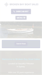Mobile Screenshot of brokenbayboatsales.com